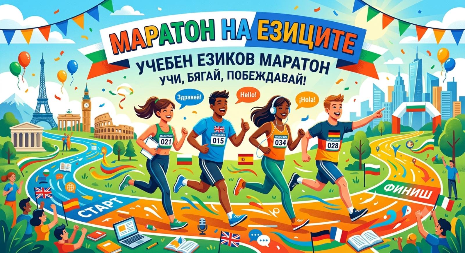 Езиков маратон -В обувките на чужденеца- Мисия 1